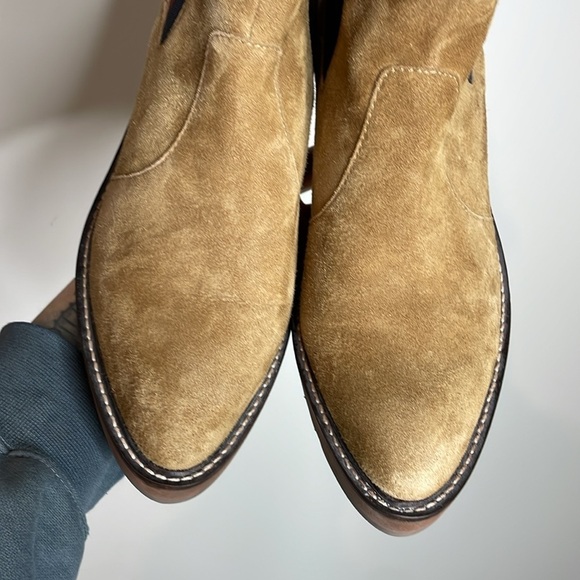 Cecilia New York | Gemma Slip On Low Wedge Boot in Nutella Size 9 - Picture 3 of 9